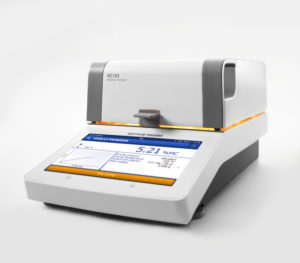 HC103 moisture analyzer in action